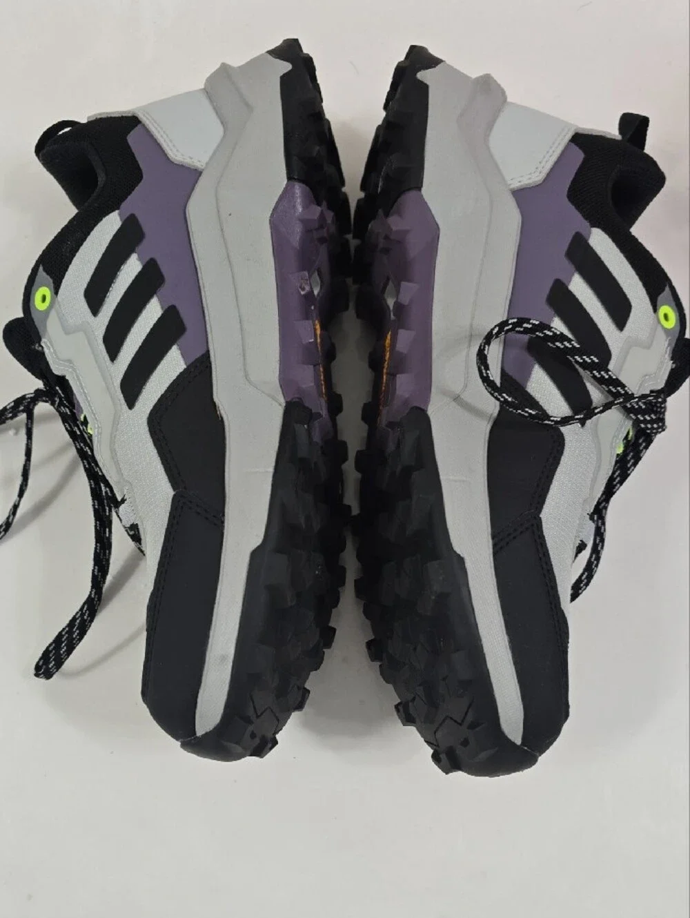 adidas Terrex AX4 Trail Shoes Sz 7.5 — Gray / Black / Purple
